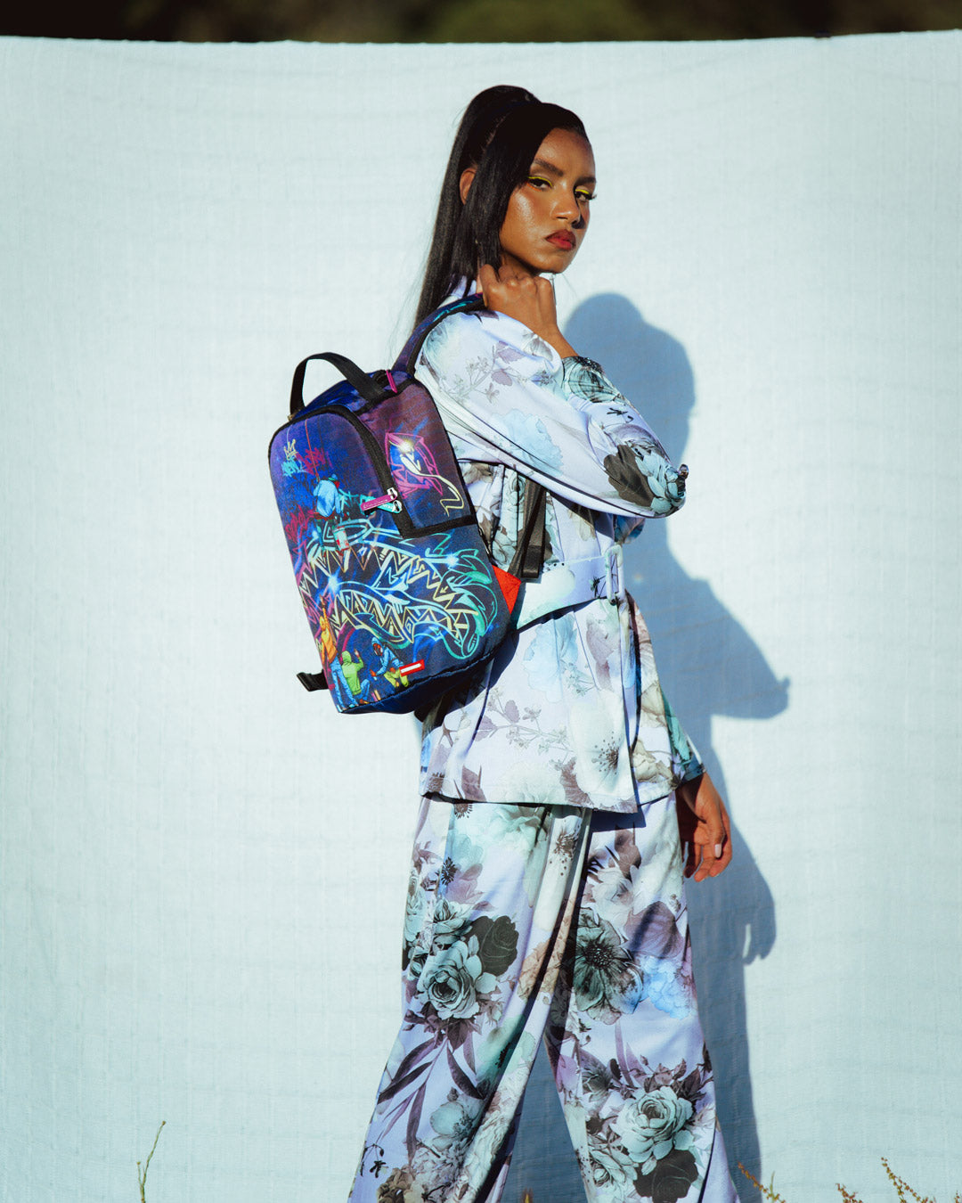 Midnight Graffiti Artists Mini Backpack - Image 6