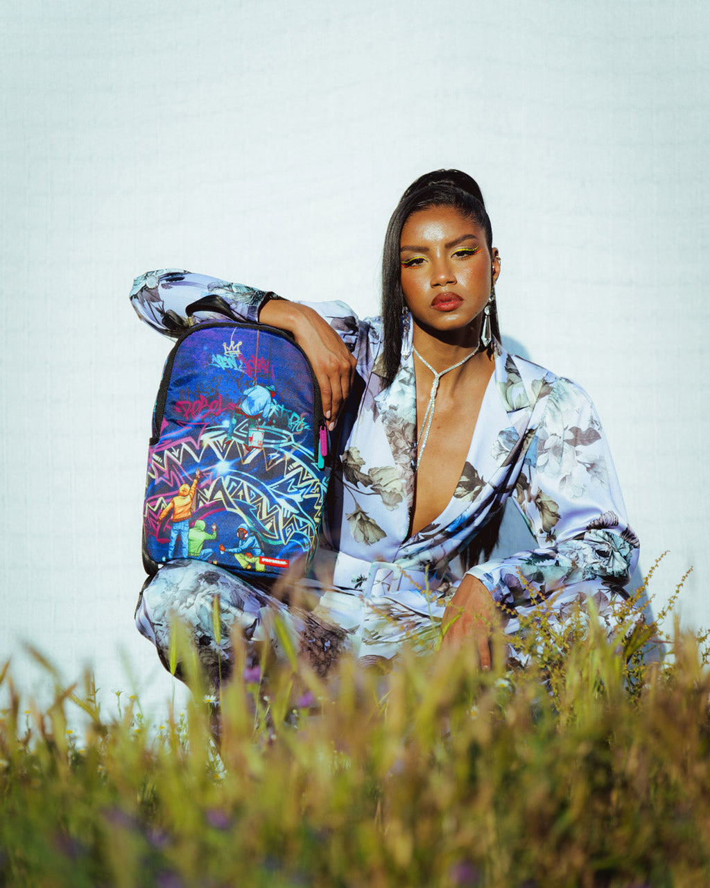Midnight Graffiti Artists Mini Backpack - Image 8