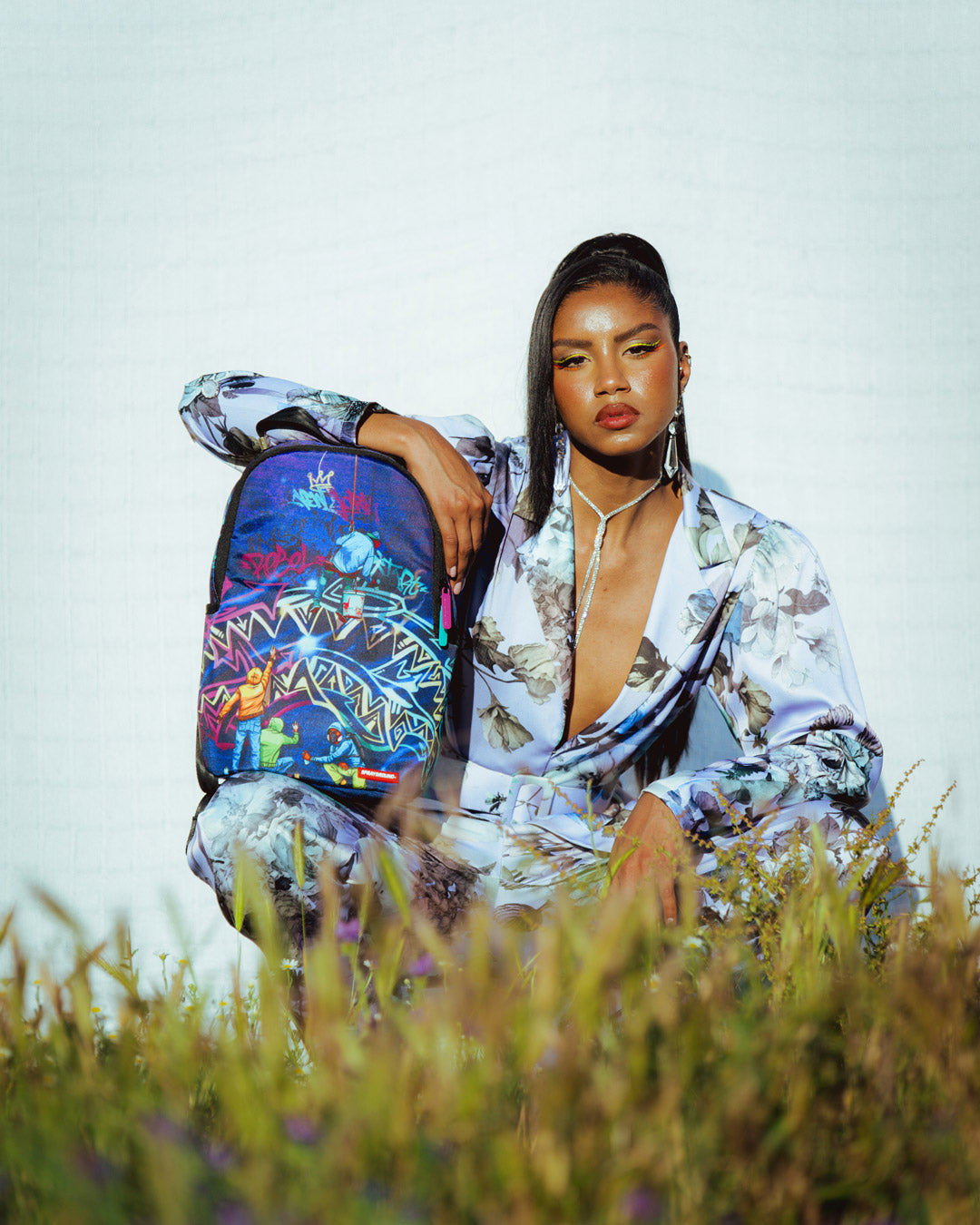Midnight Graffiti Artists Mini Backpack - Image 8