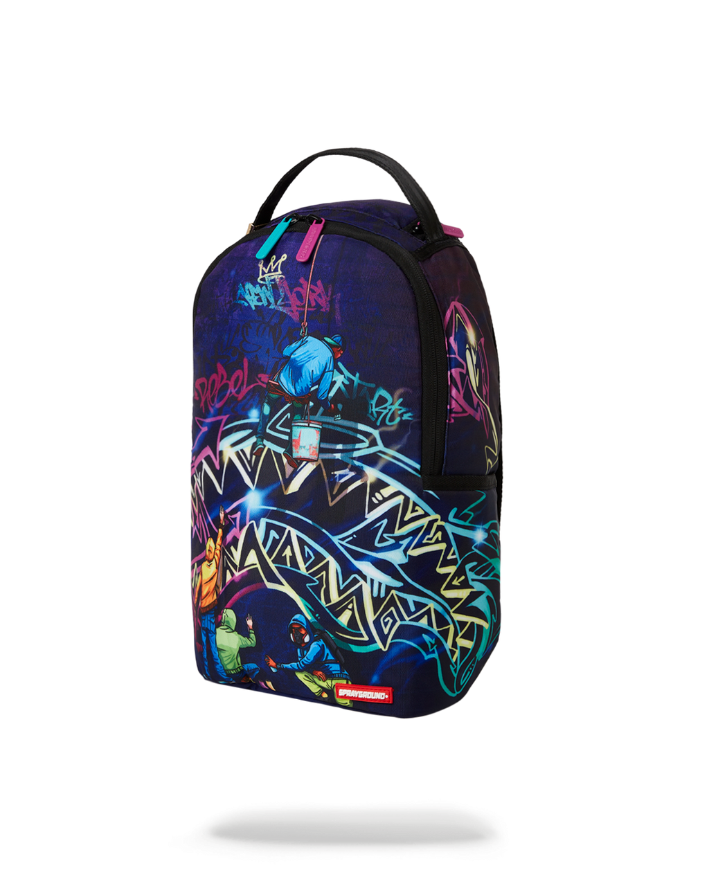 Midnight Graffiti Artists Mini Backpack - Image 7