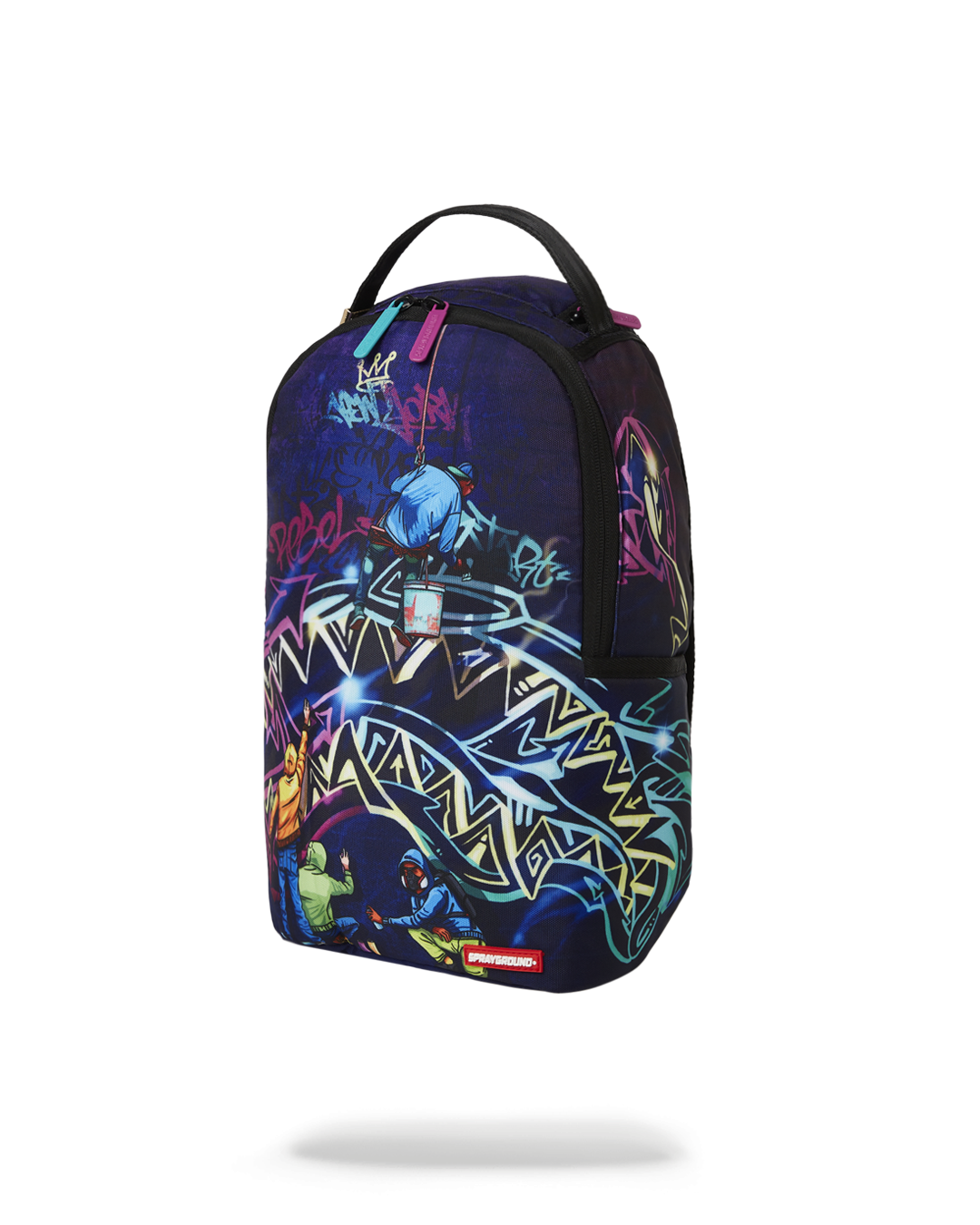 Midnight Graffiti Artists Mini Backpack - Image 7