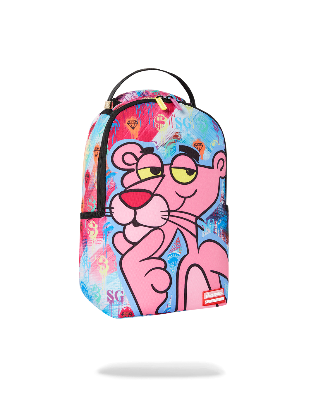 Small Backpack: Pink Panther Art Class - Image 2