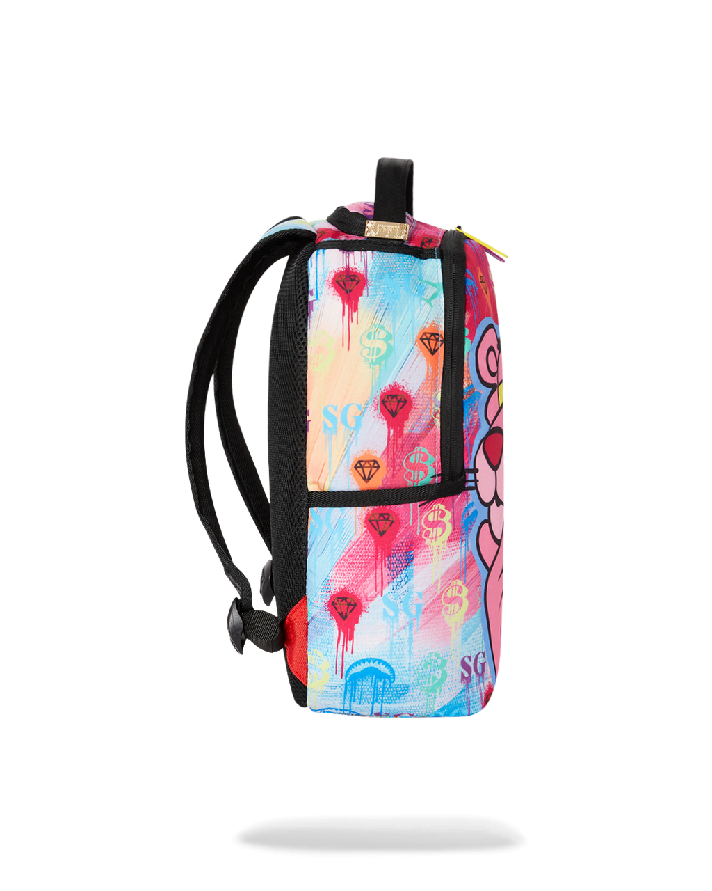 Small Backpack: Pink Panther Art Class - Image 3