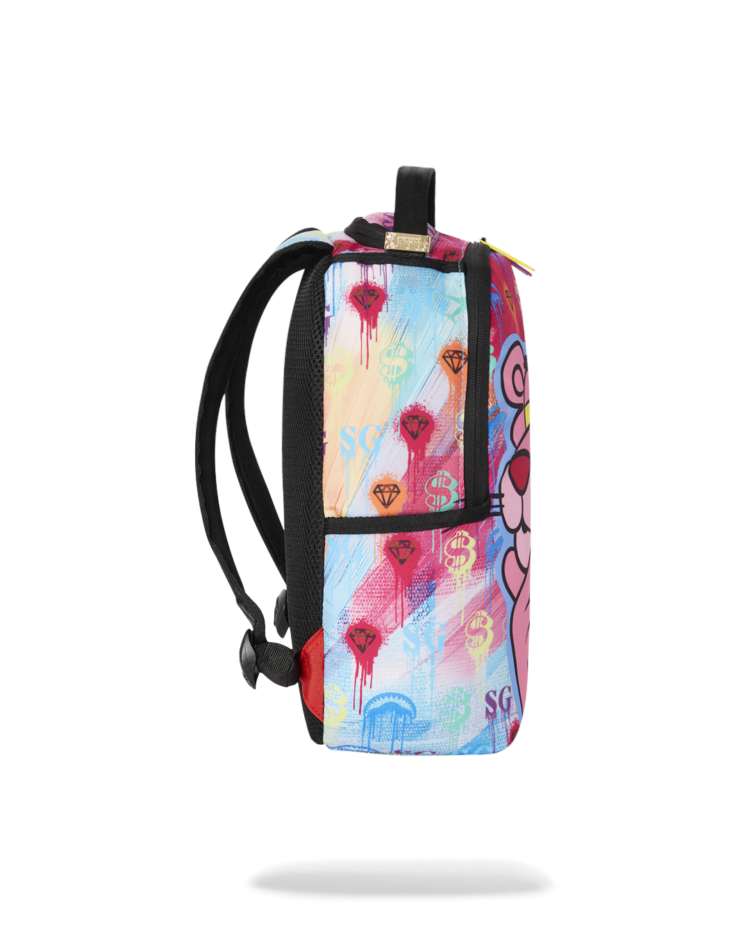 Small Backpack: Pink Panther Art Class - Image 3