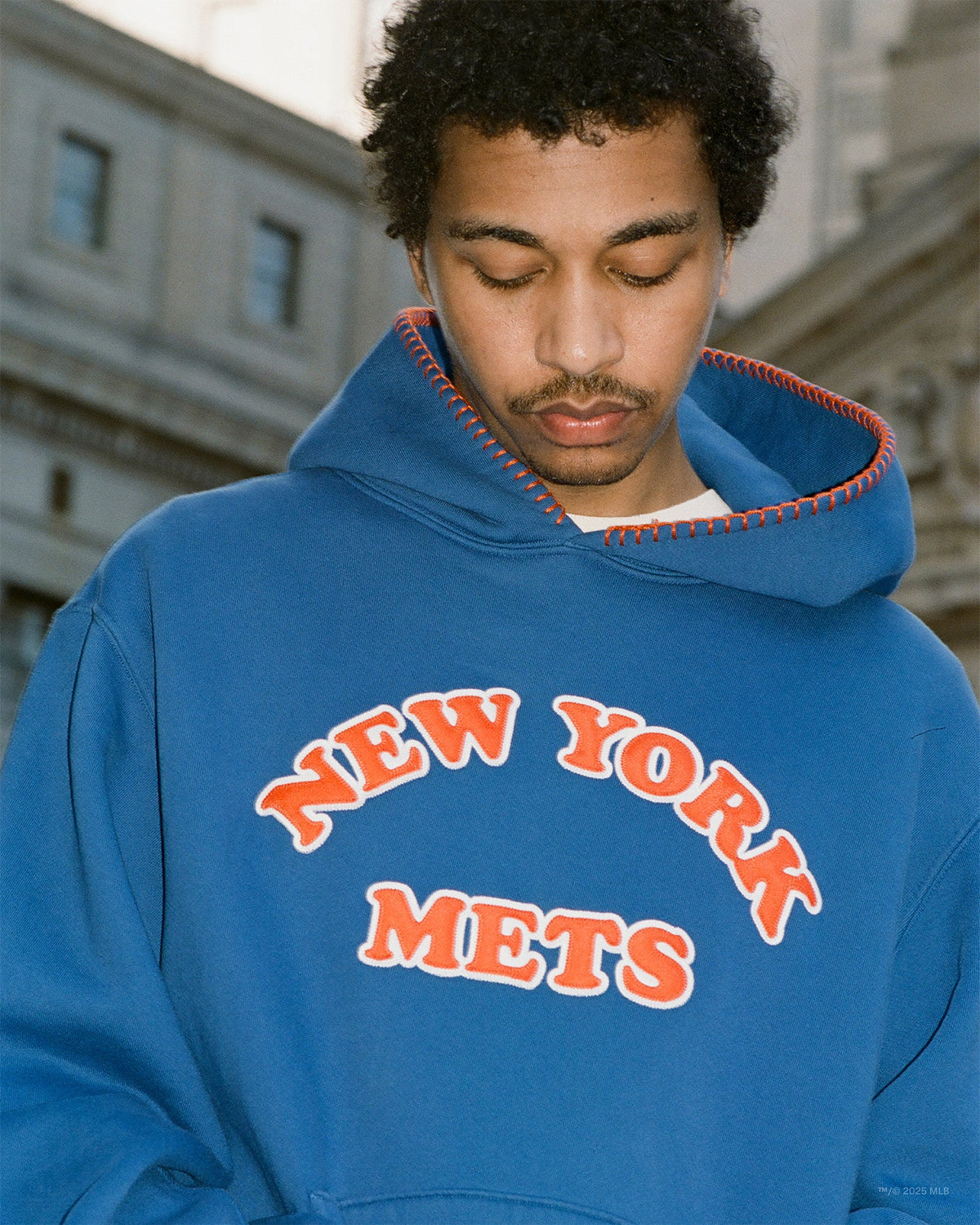 Mets Cooper Applique Hoodie - Image 2