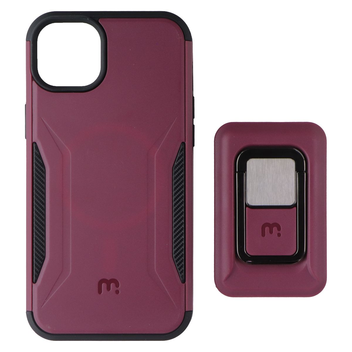 MyBat Pro Stealth Series Case with MagKick for Apple iPhone 14 Plus - Plum - New - Image 3