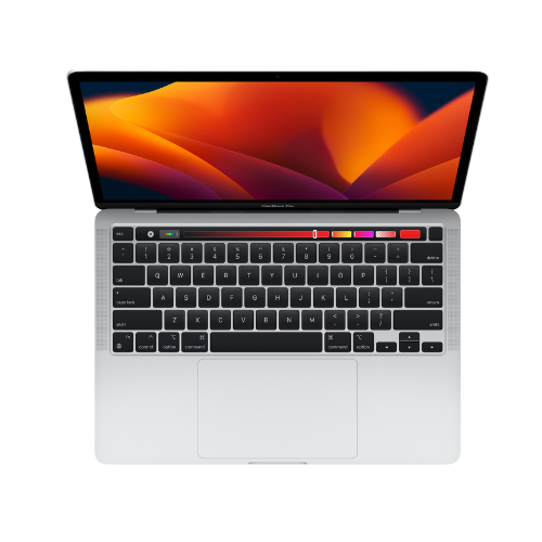 Apple MacBook Pro M2 13-inch 512GB 16GB RAM 8-Core CPU 10-Core GPU (Mid 2022) Silver - Image 2