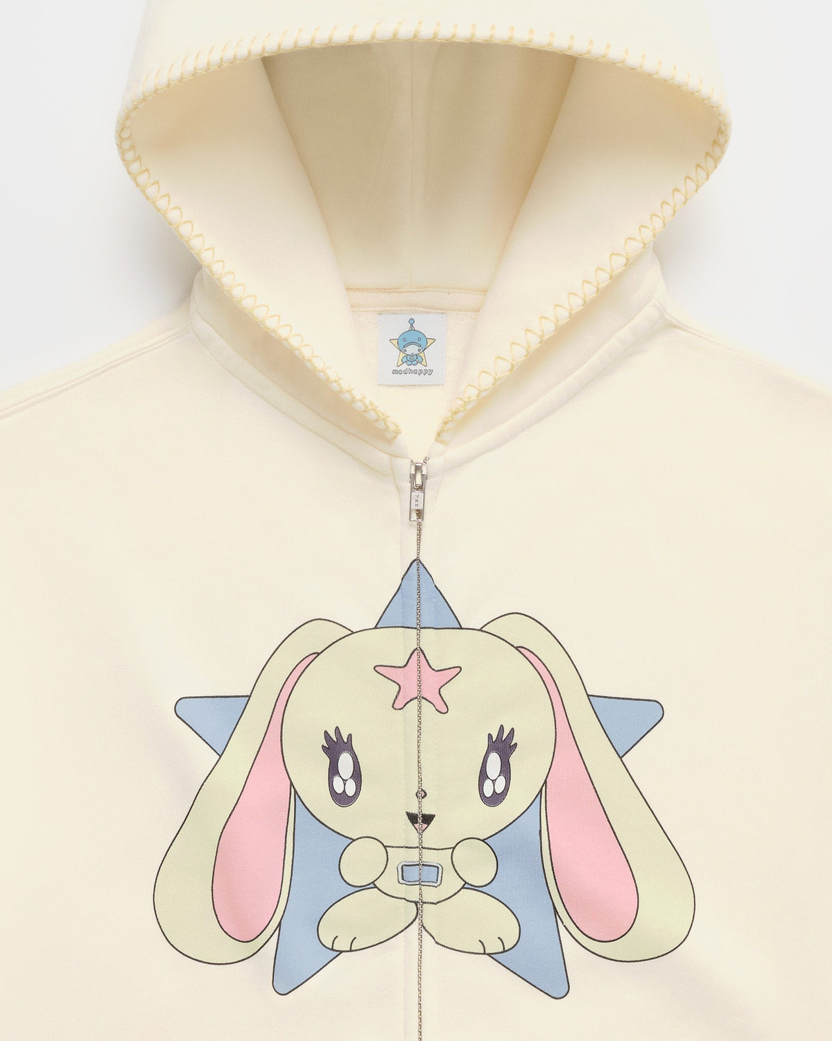 Madhappy & Friends Coco Midweight Fleece Zip Up - Image 2