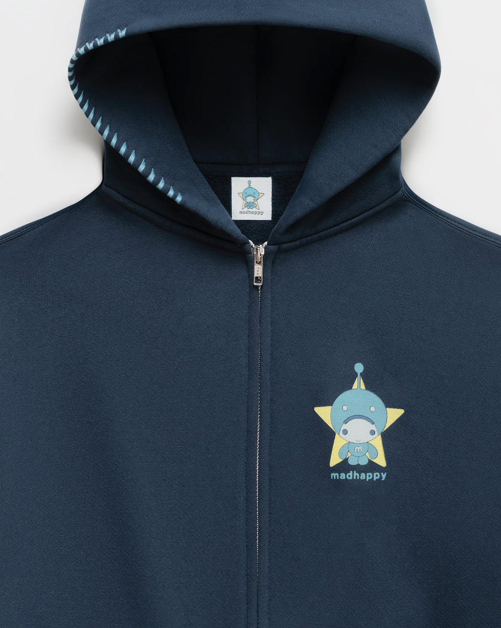Madhappy & Friends Ferris Wheel Midweight Fleece Zip Up - Image 2