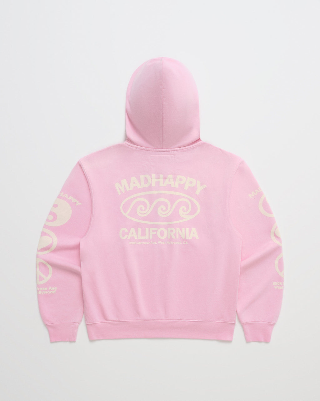 Madhappy California Waves Lightweight Fleece Zip Up - Image 2