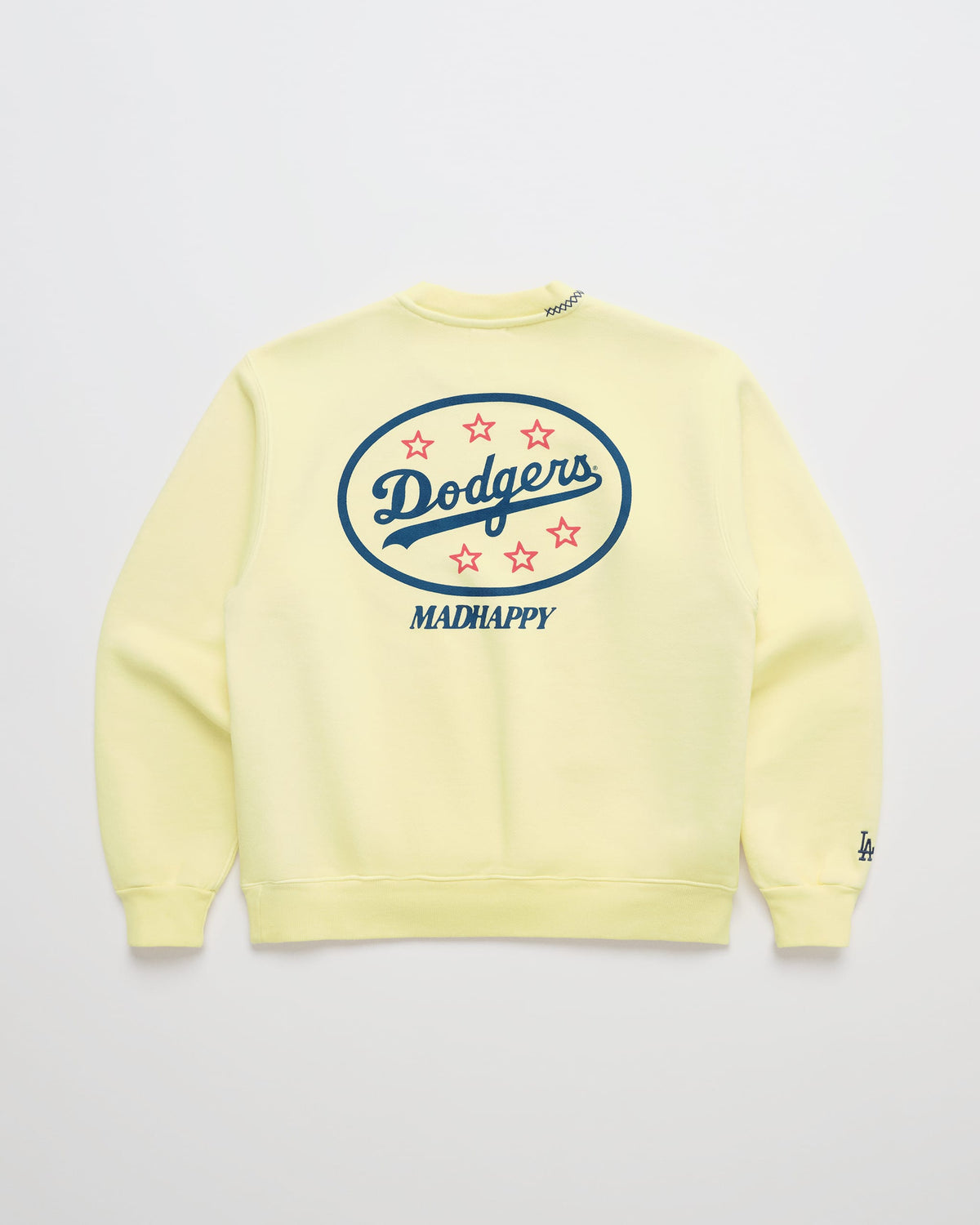 Dodgers Oval Fleece Crewneck - Image 3
