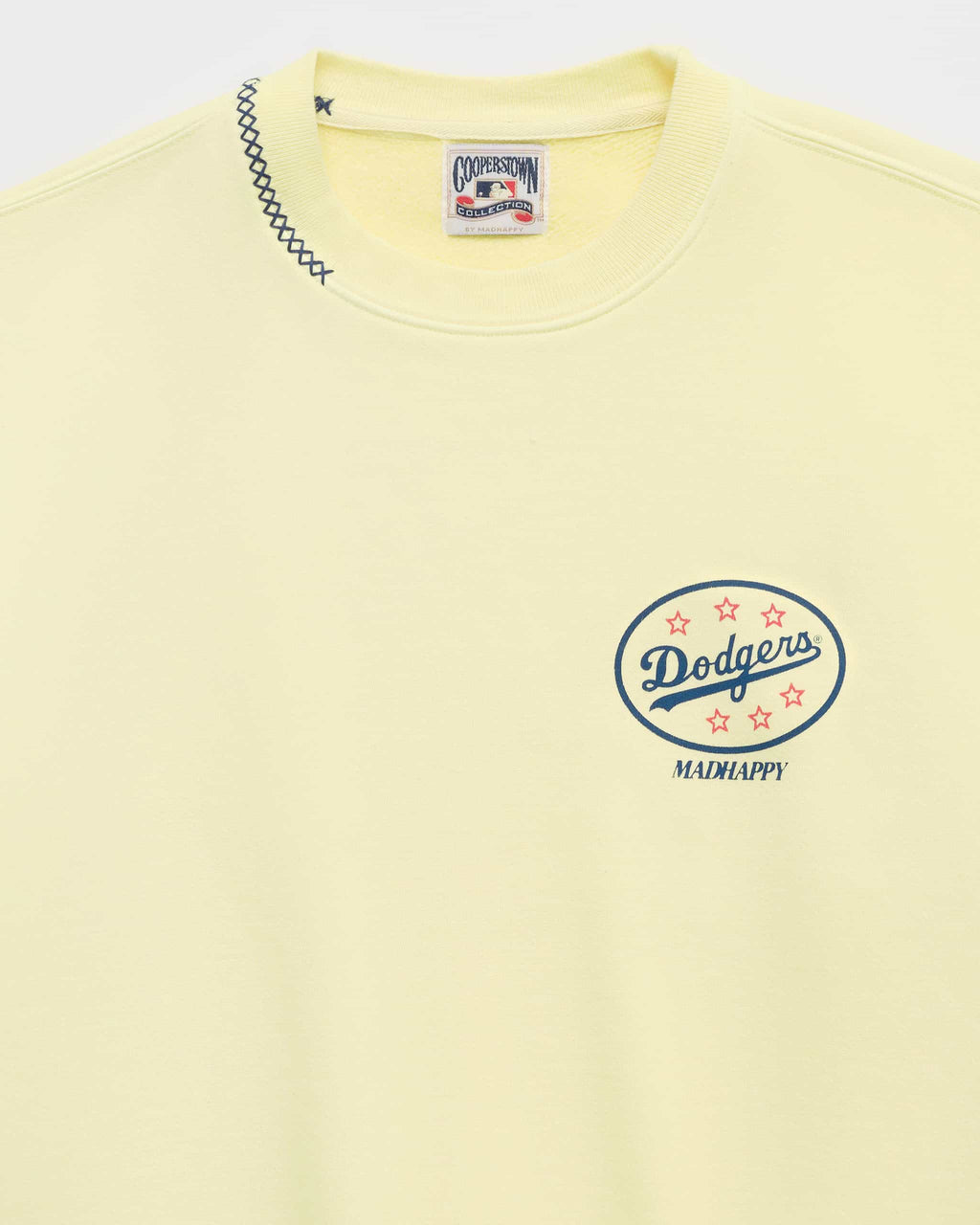 Dodgers Oval Fleece Crewneck - Image 2