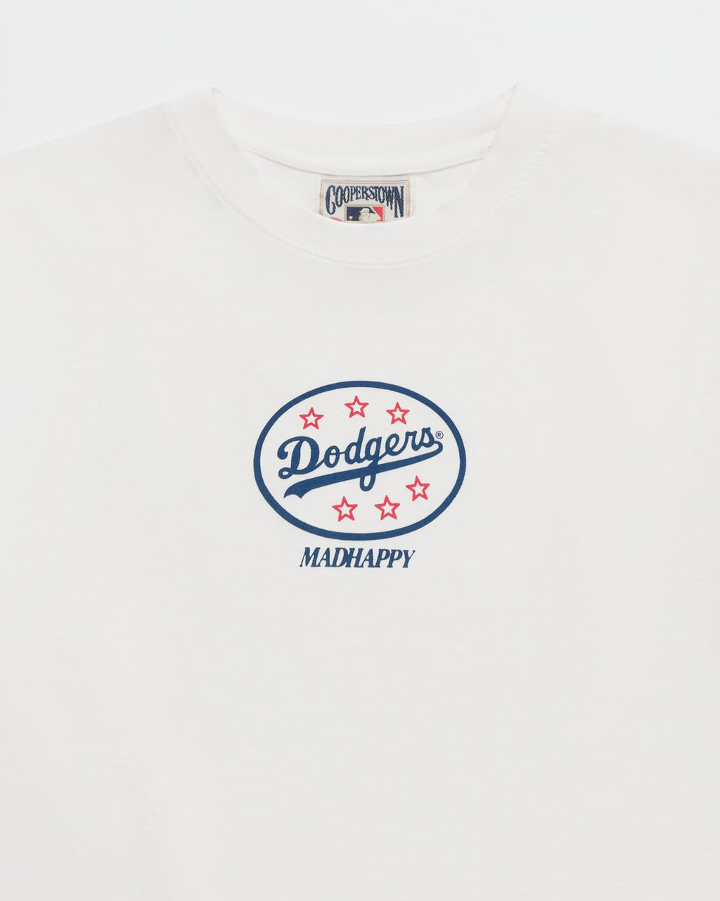 Dodgers Oval Shrunken Tee - Image 2