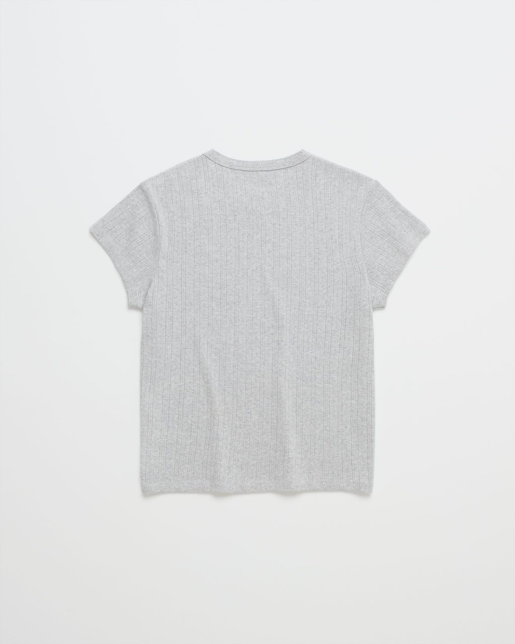 Hanes Pointelle Baby Tee - Image 4