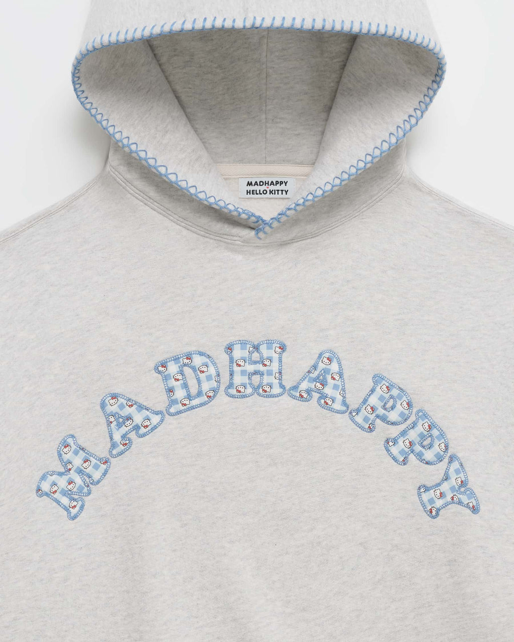 Hello Kitty® Gingham Cooper Midweight Fleece Hoodie - Image 2
