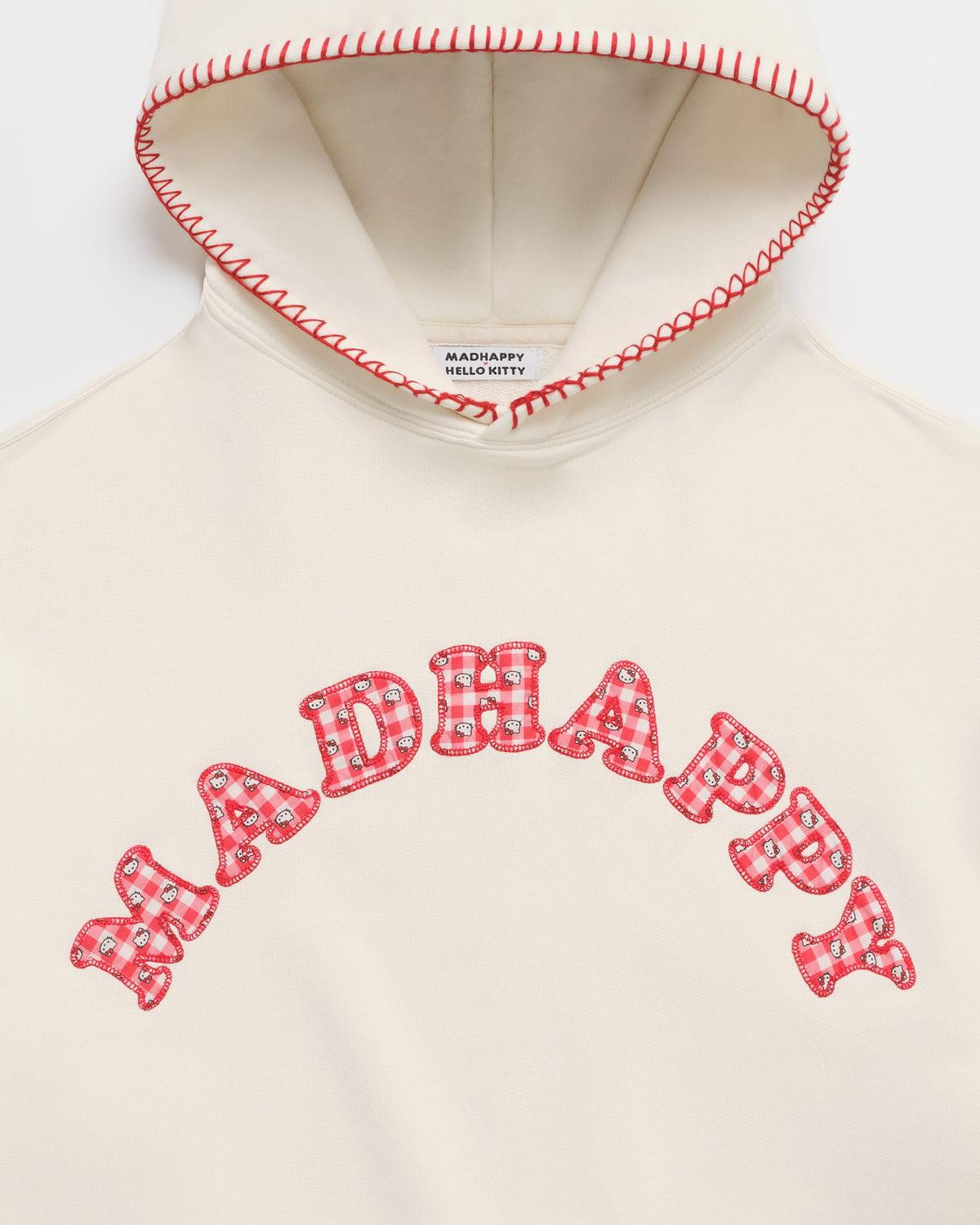 Hello Kitty® Gingham Cooper Midweight Fleece Hoodie - Image 2