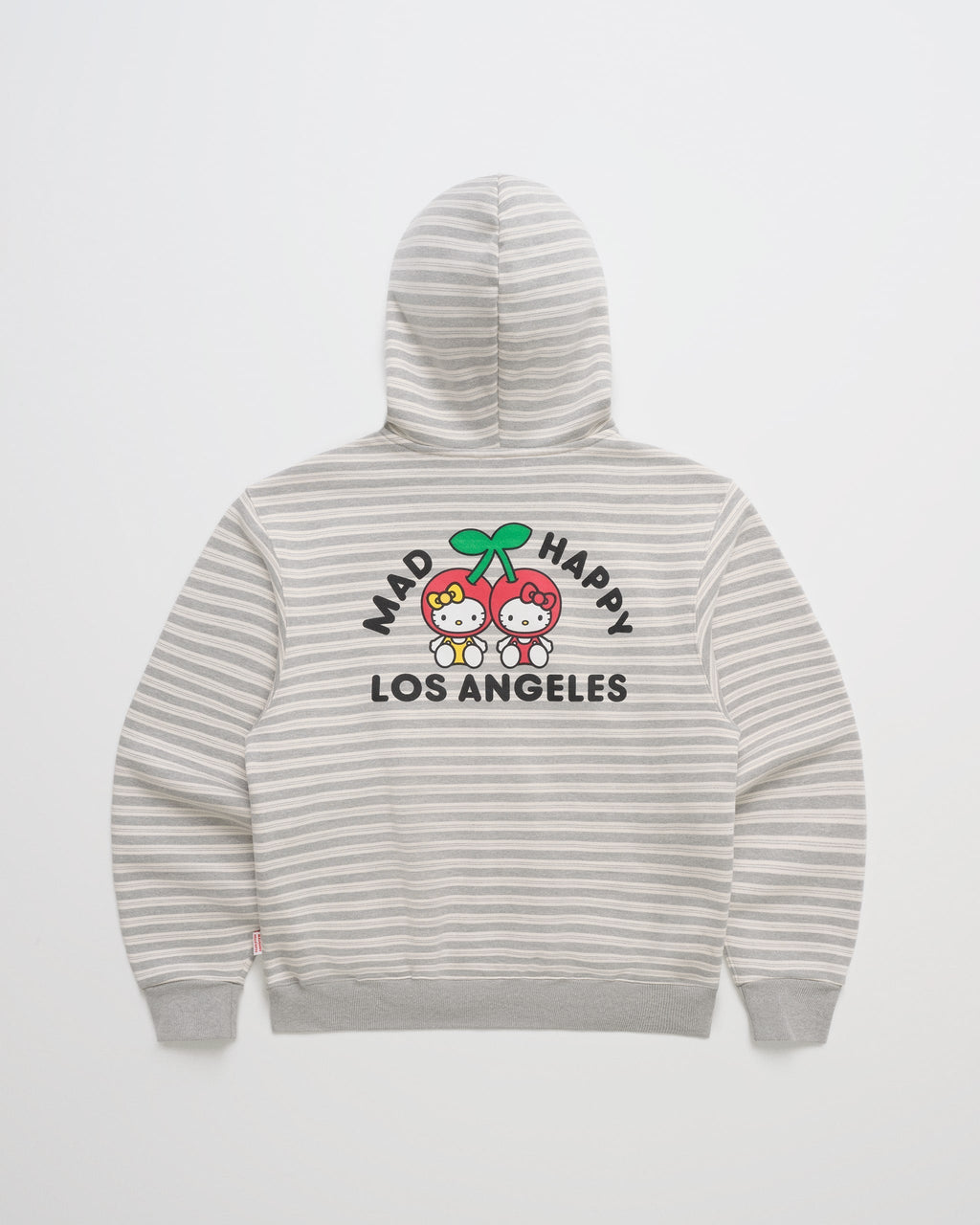 Hello Kitty® Cherries Stripe Midweight Fleece Zip Up - Image 3
