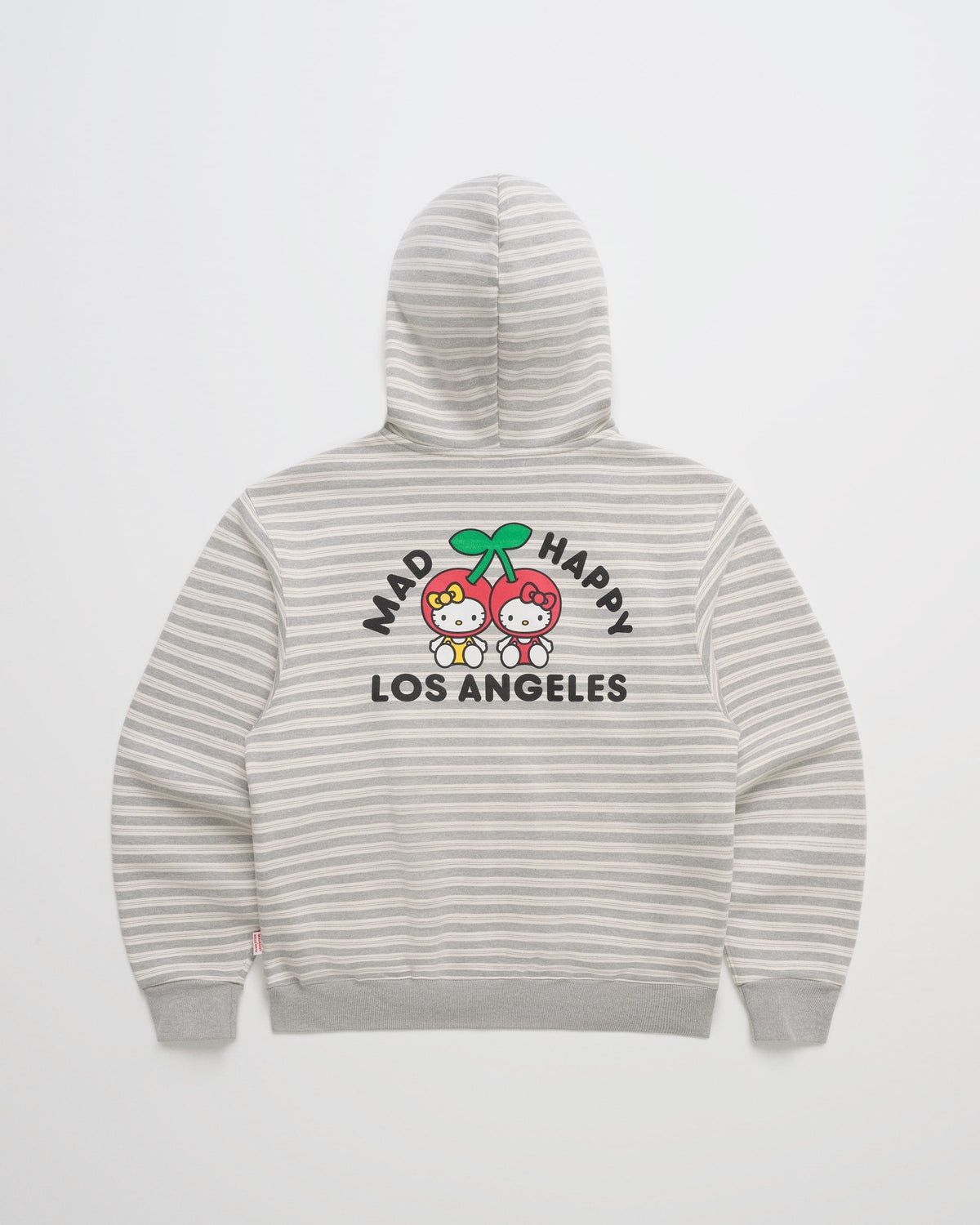 Hello Kitty® Cherries Stripe Midweight Fleece Zip Up - Image 3
