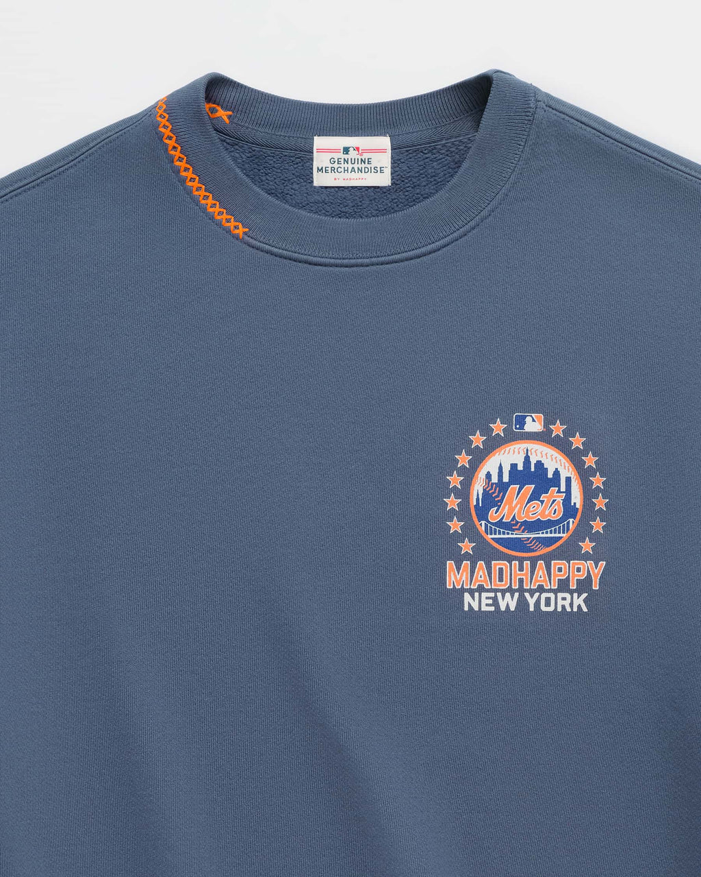 Mets Skyline Fleece Crewneck - Image 2
