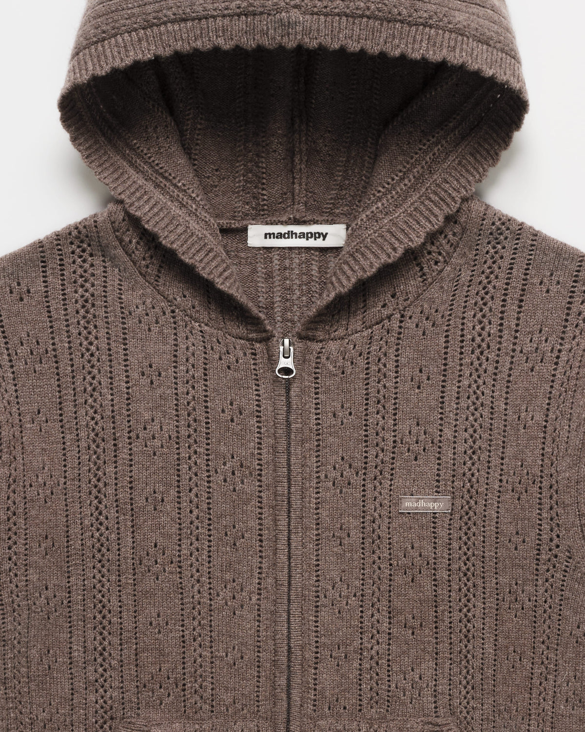 Pointelle Sweater Zip Up - Image 2