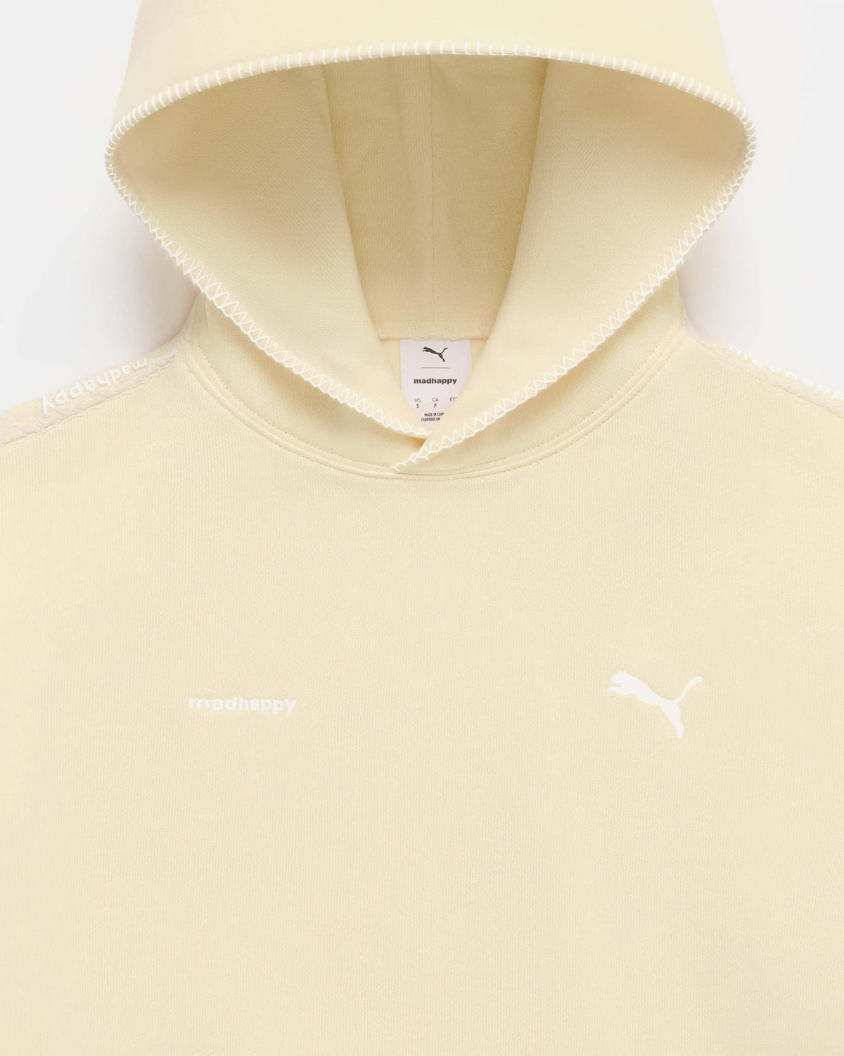 PUMA Lace Trim Fleece Hoodie - Image 2