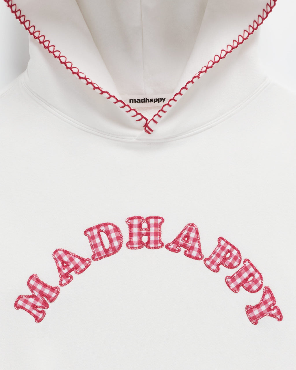 Gingham Cooper Fleece Hoodie - Image 3