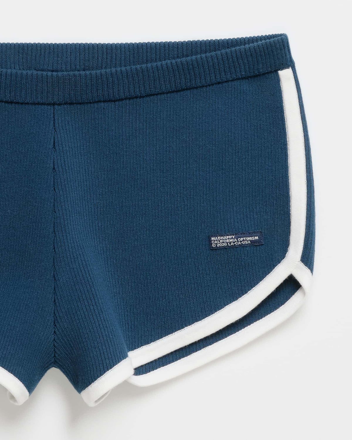 Ribbed Knit Dolphin Short - Image 2