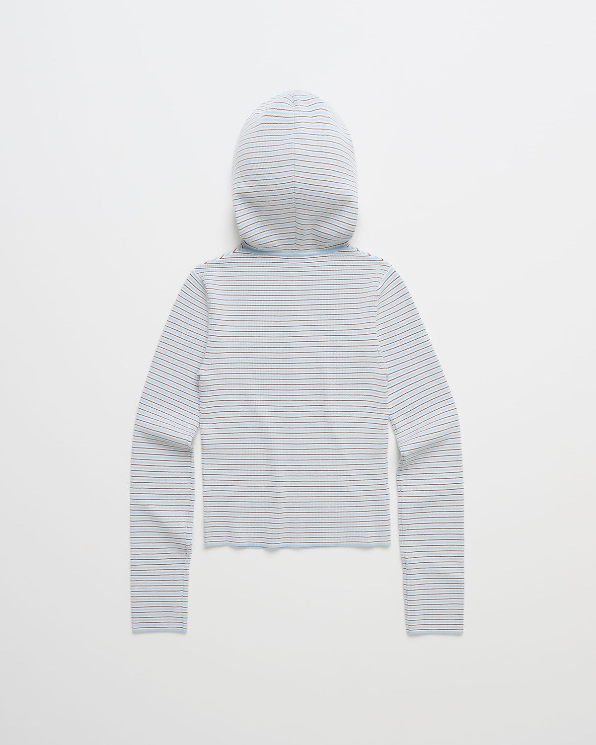 Ribbed Knit Hooded Cardigan - Image 4