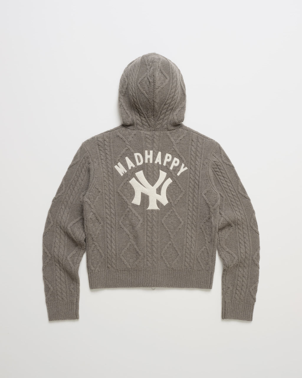 Yankees Cable Knit Hoodie - Image 3
