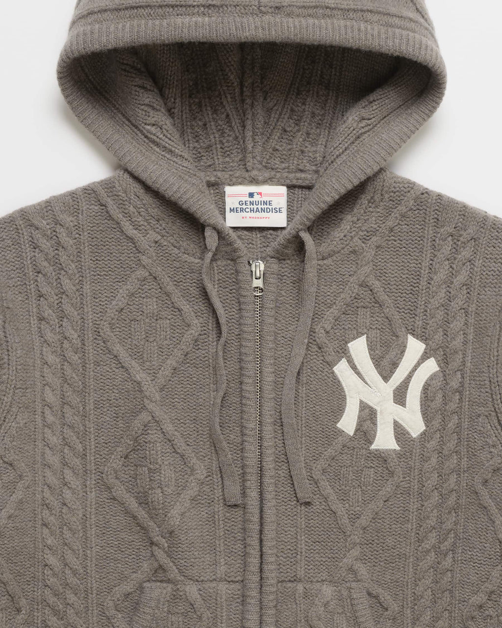 Yankees Cable Knit Hoodie - Image 2