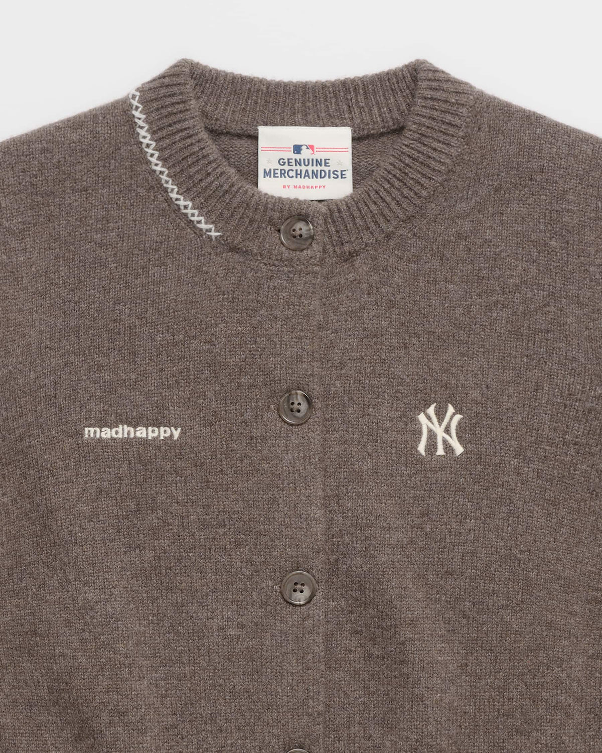 Yankees Crewneck Cardigan - Image 2