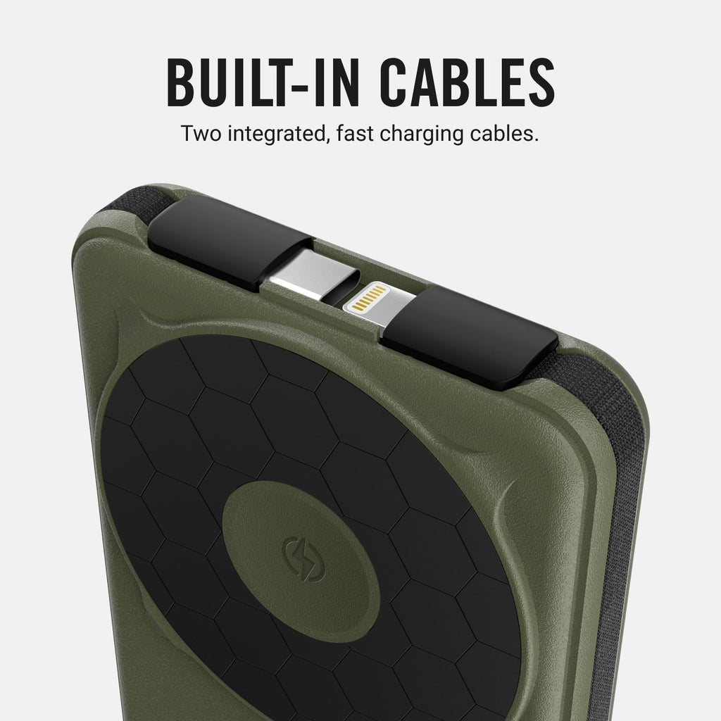 Magnetic Power Bank Bundle (3-Pack) - Matte Olive - Image 9