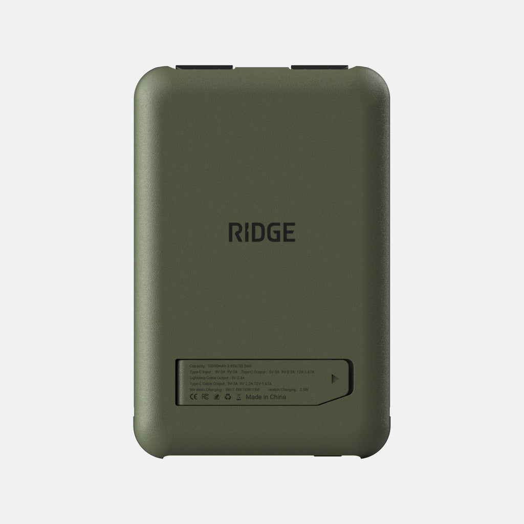 Magnetic Power Bank Bundle (3-Pack) - Matte Olive - Image 3