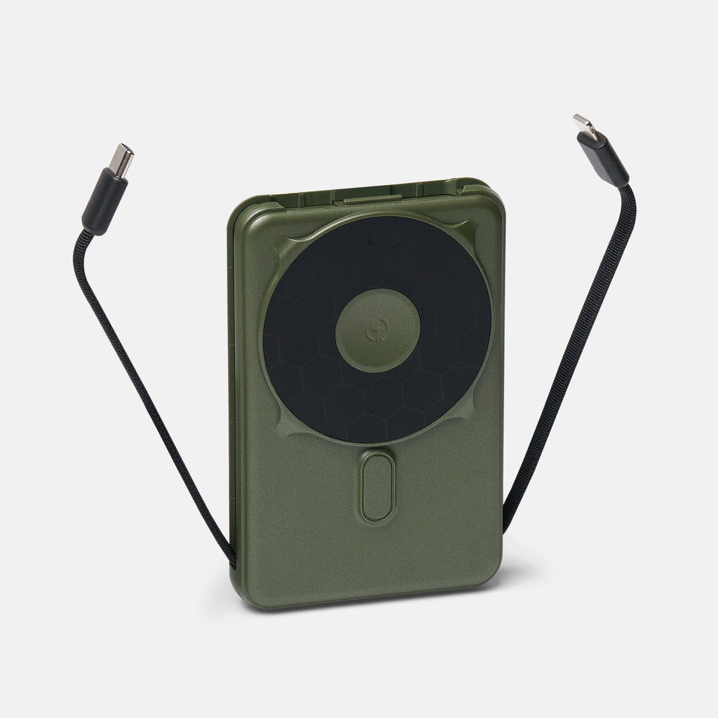 Magnetic Power Bank Bundle (3-Pack) - Matte Olive - Image 4