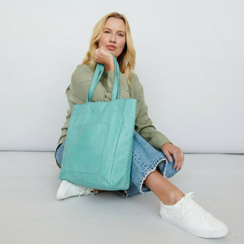 Margie Leather Tote Bag - Image 10