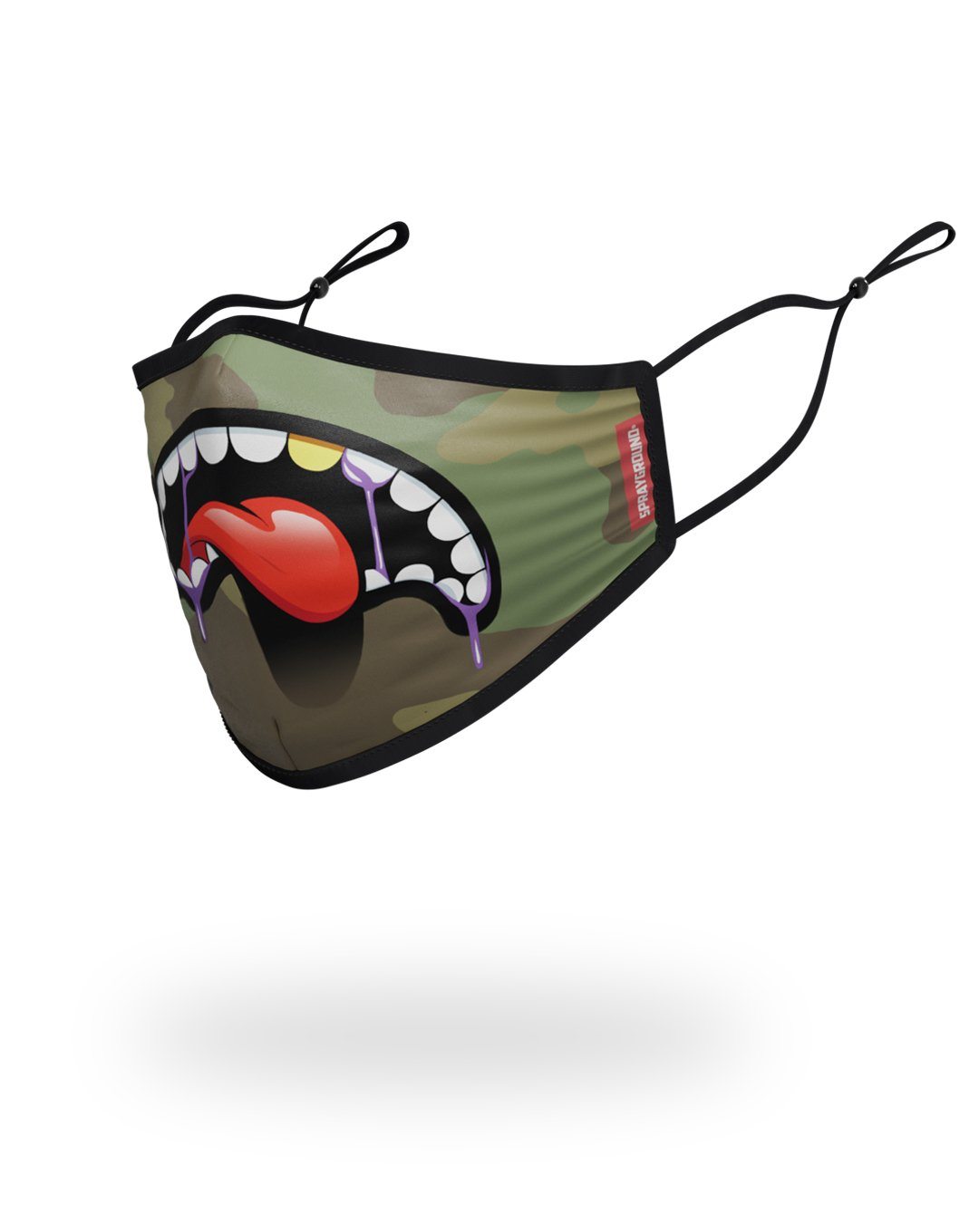 Adult Lucid Shark Form Fitting Face Mask - Image 2