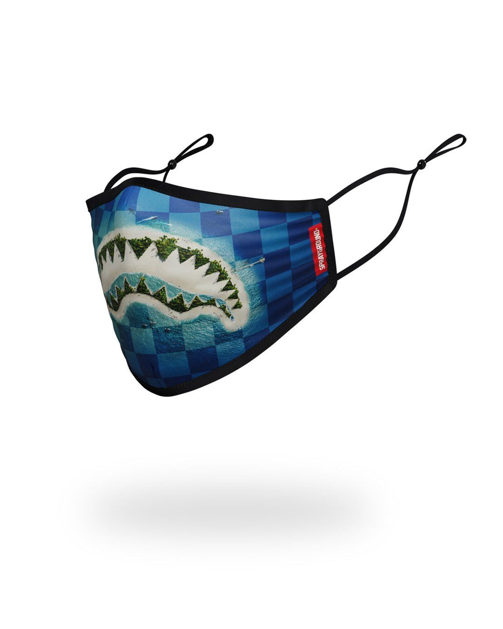 Kids Form Fitting Mask: Shark Island - Image 2