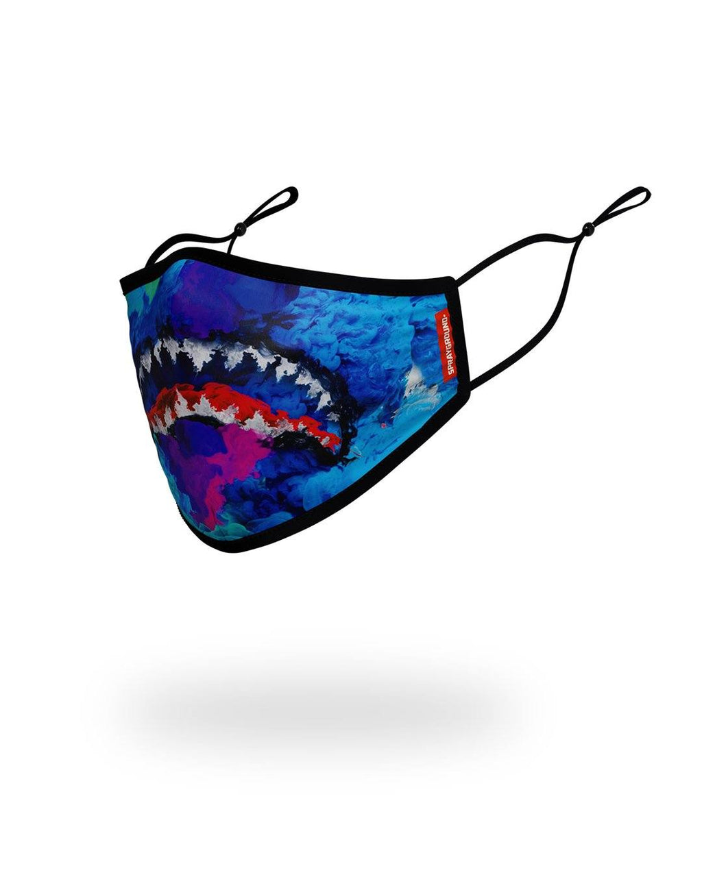 Kids Form Fitting Mask: Color Drip - Image 2