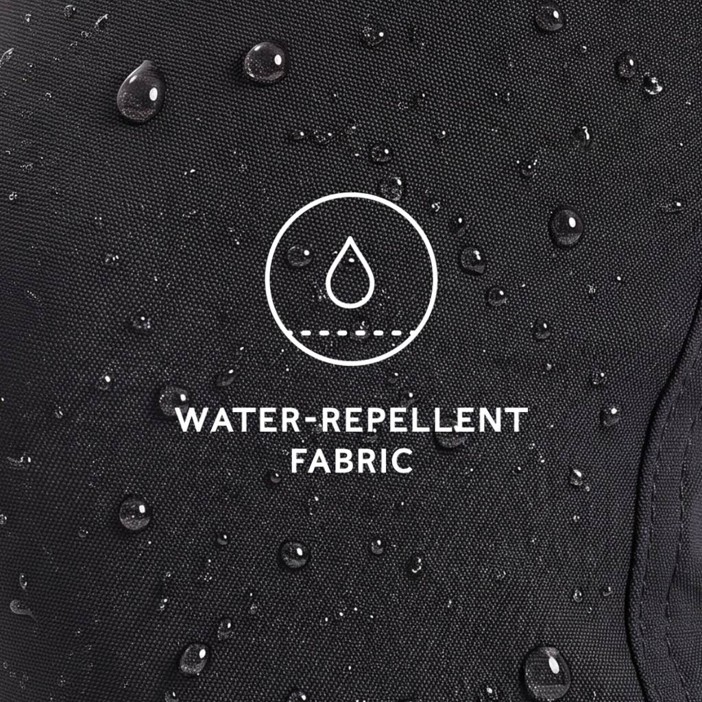 Milton Womens Water Resistant Slim Trouser Short - Black - Image 6