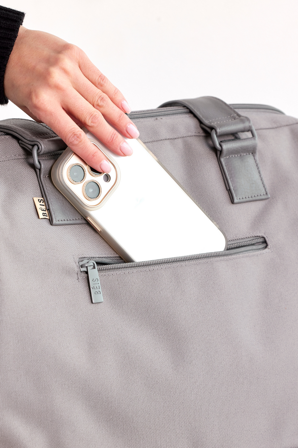 The Mini Weekender in Grey - Image 7