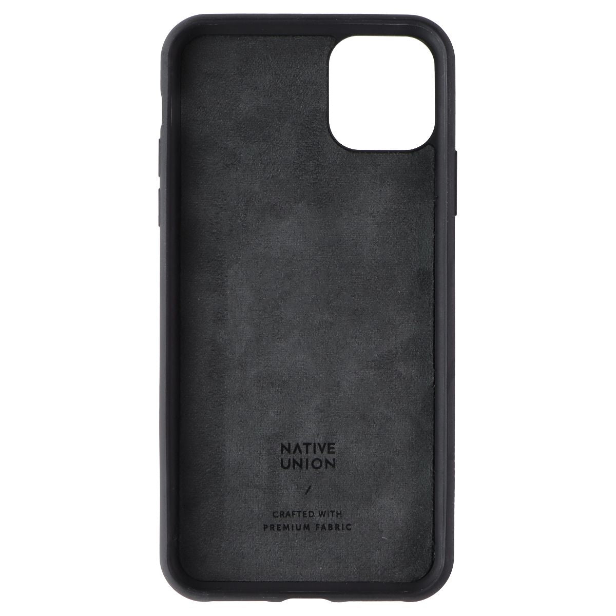 Native Union Clic Canvas Series Case for Apple iPhone 11 Pro Max - Black - New - Image 3