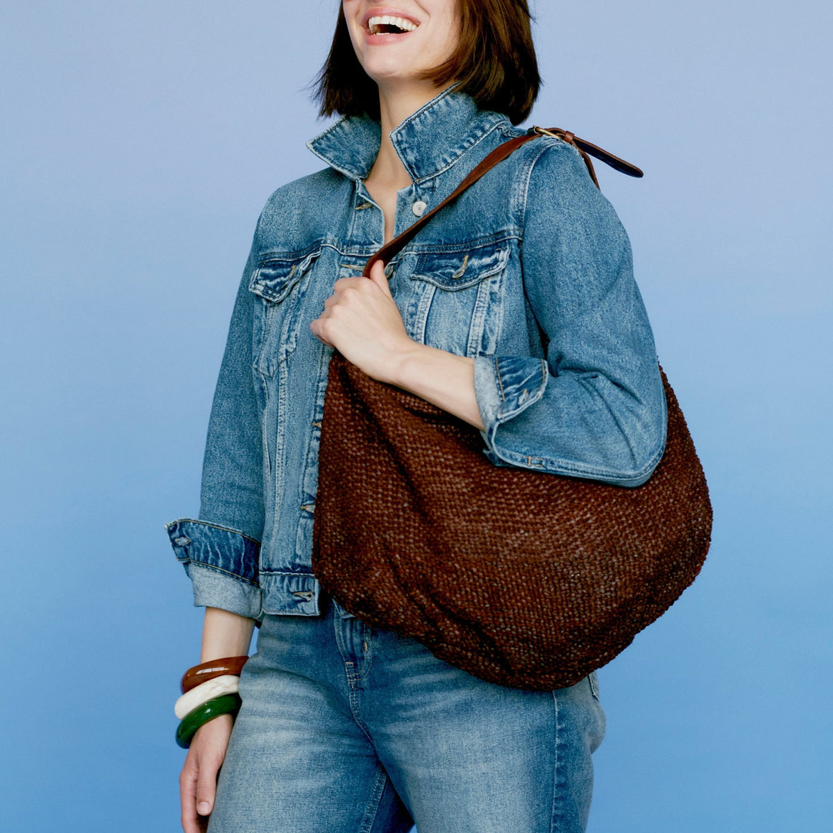 Stella Leather Hobo Bag - Image 5
