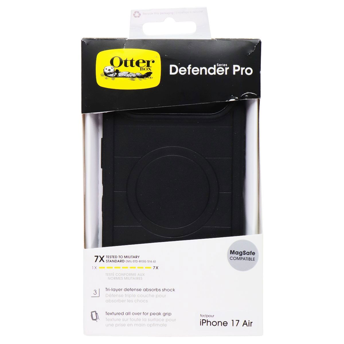 OtterBox Defender Pro Case for MagSafe for Apple iPhone 17 Air - Black - New - Image 4