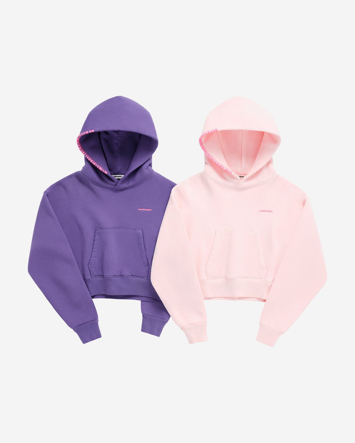 Classics Cropped Fleece Hoodie - Image 2