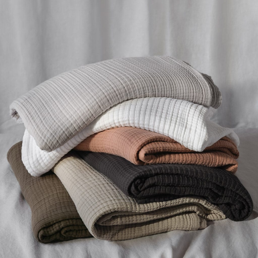 Organic Cotton Gauze Bed Blanket - Image 36
