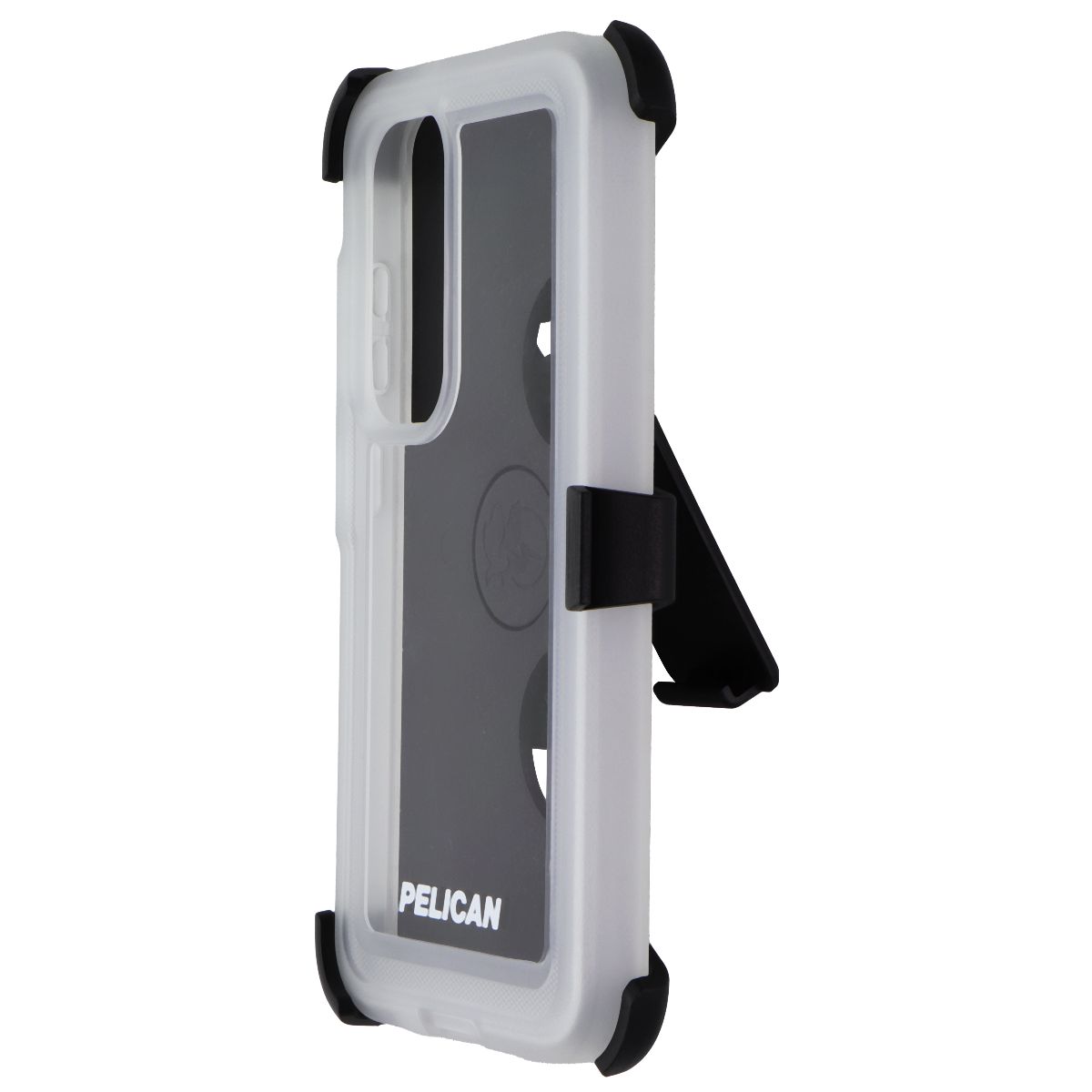 Pelican Voyager Case and Belt Clip Holster for Samsung Galaxy S24 - Clear - New