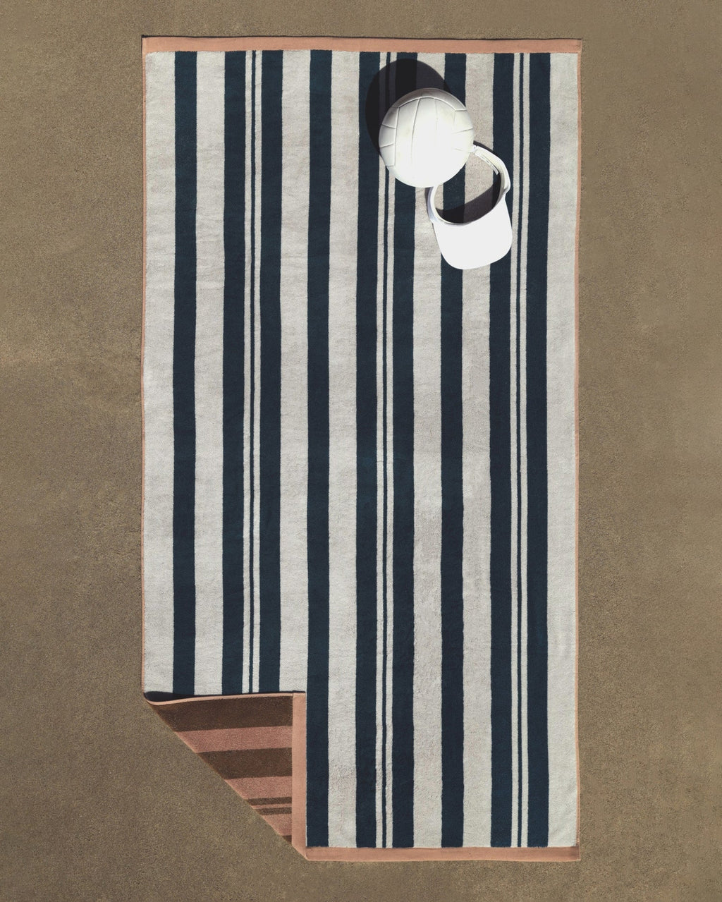 Casita Beach Towel - FINAL SALE (Dove and Peacock) - Image 2