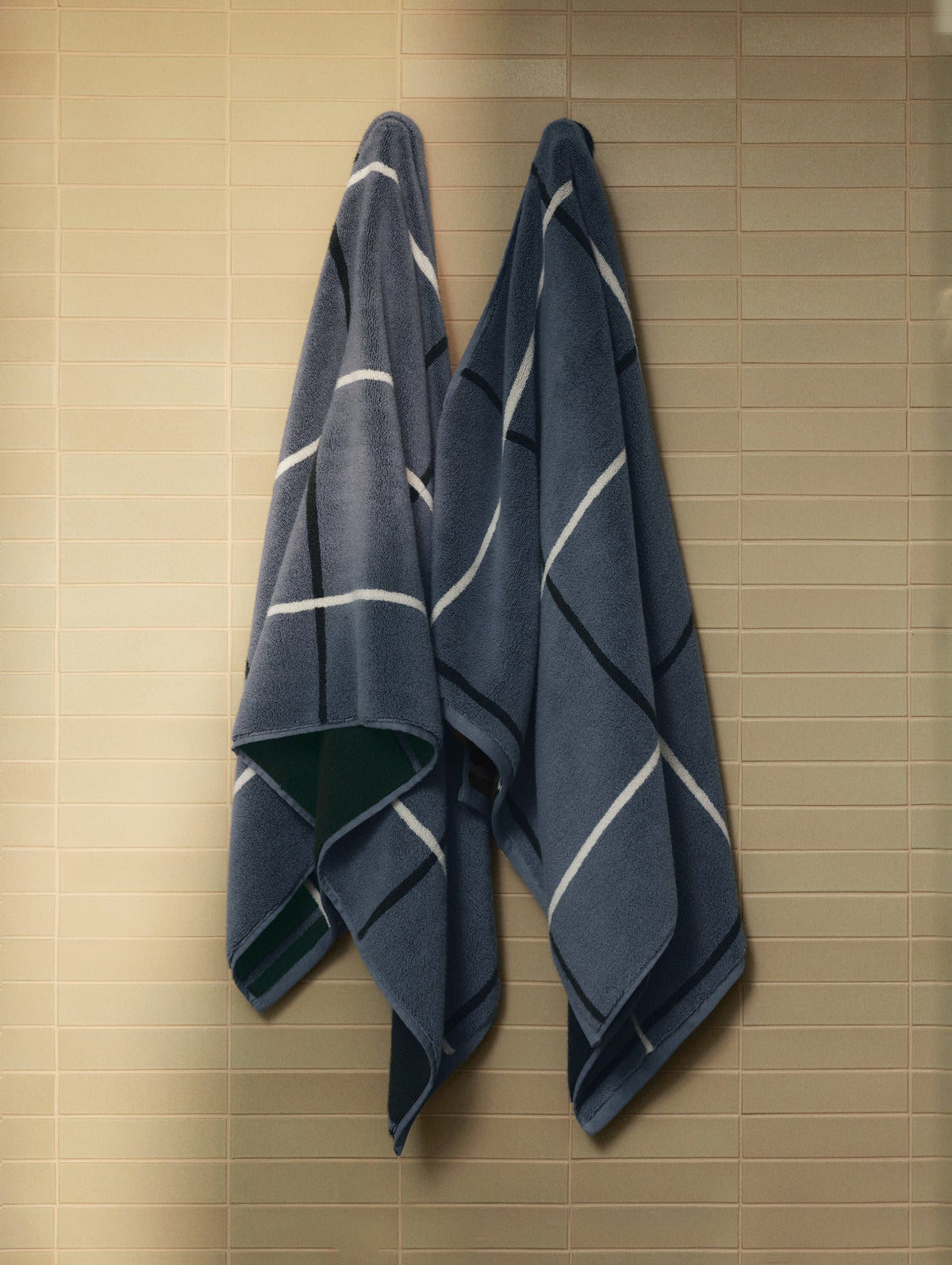 4+4 Organic Plush Bath Bundle - Dusk Windowpane - Image 5