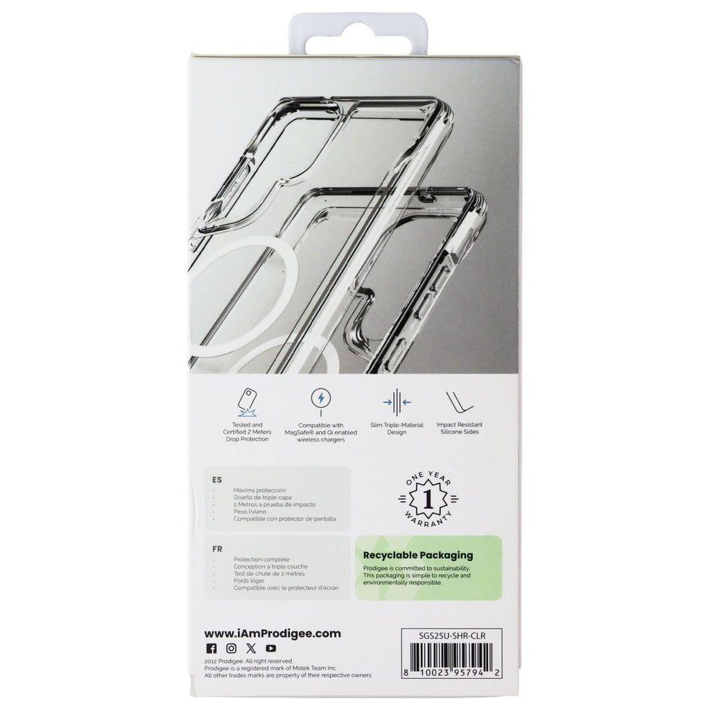 Prodigee Super Hero Series Case for MagSafe for Samsung Galaxy S25 Ultra - Clear - New - Image 2