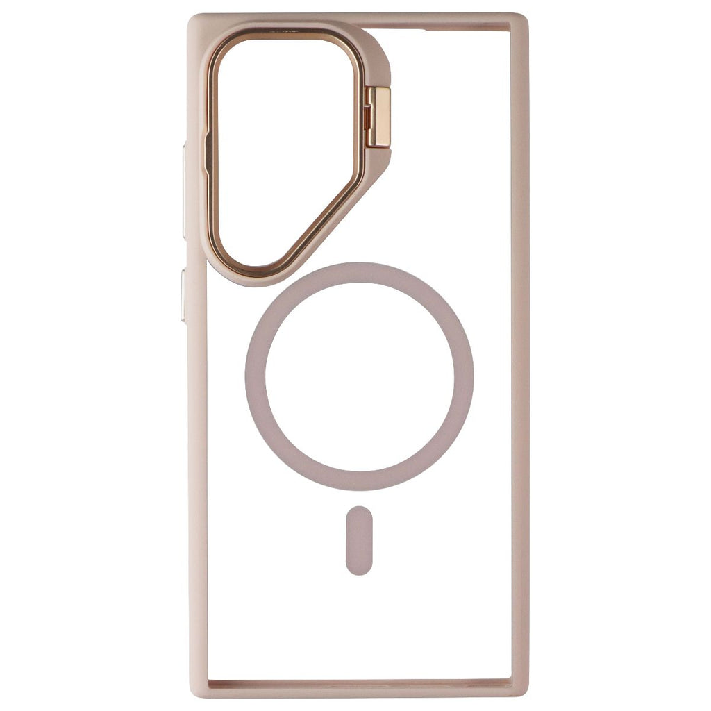 Prodigee KickIt Case for MagSafe for Samsung Galaxy S24 Ultra - Clear / Rose - New - Image 2